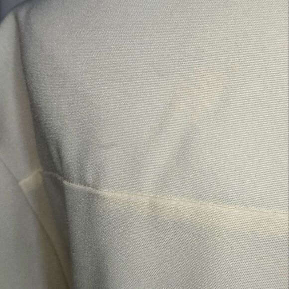 Anthony Richards Vintage Cream and Brown Midi Coat Or Dress Plus Size - Picture 11 of 12